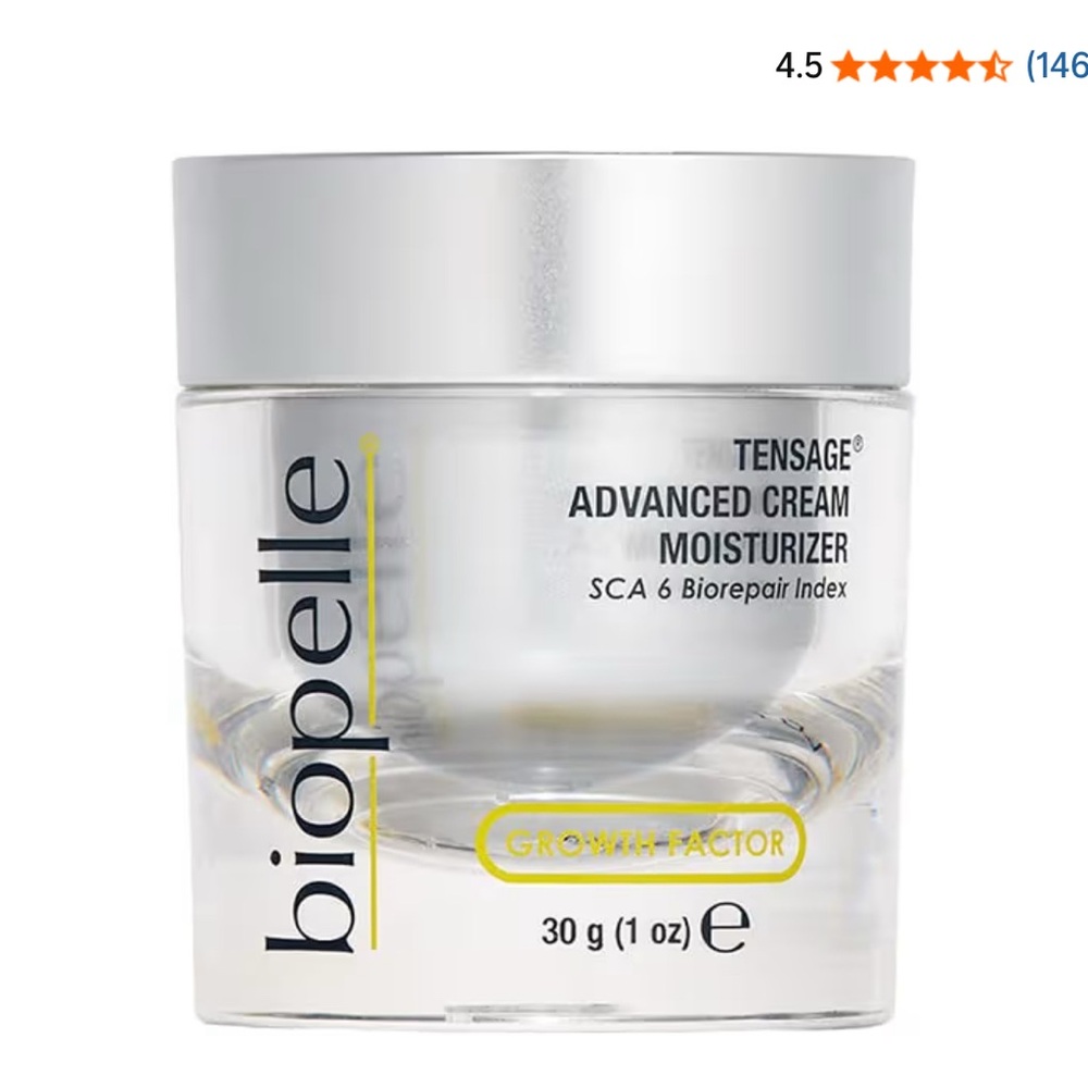 NWT-Biopelle Tensage Growth Factor Advanced Moisturizer Face CreamFactory Sealed